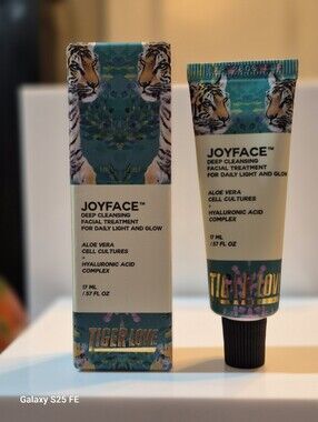 Tiger Love Joy Face Deep Cleansing Facial Treatment, 17 Ml Travel Size, NIB